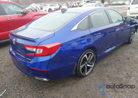 2021 Honda Accord Sport z USA, uszkodzony, nr VIN 1HGCV1F32MA090856
